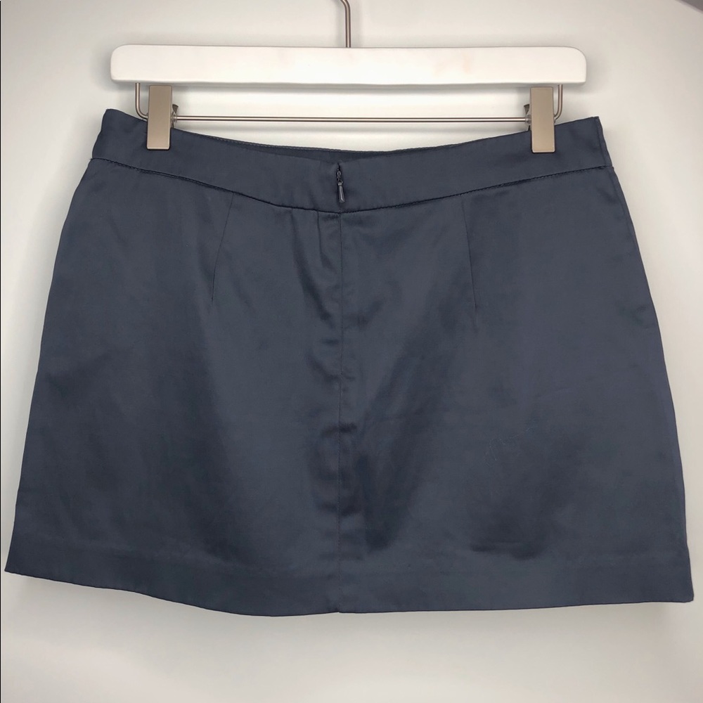 SOLD Express Vintage 90s Rose Embroidered Mini Skirt - Picture 4 of 7